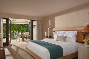 The Triopical View Junior Suite at Zoetry Curaçao Resort & Spa